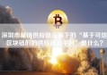 深圳市星链供应链云旗下的“基于可信区块链的的供应链云平台”是什么？