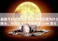 最新今日比特币汇率(比特币价格为什么掉头，为什么 BTC 可能跌至 18,000 美元）