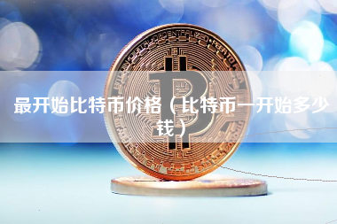 最开始比特币价格（比特币一开始多少钱）