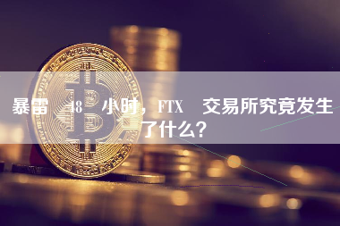 暴雷 48 小时，FTX 交易所究竟发生了什么？