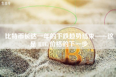 比特币长达一年的下跌趋势结束——这是 BTC 价格的下一步