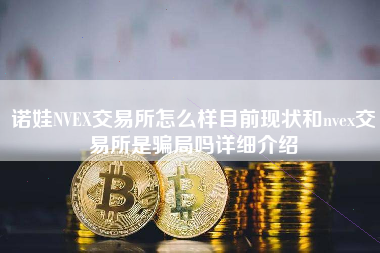 诺娃NVEX交易所怎么样目前现状和nvex交易所是骗局吗详细介绍