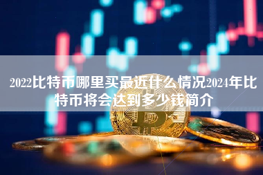 2022比特币哪里买最近什么情况2024年比特币将会达到多少钱简介