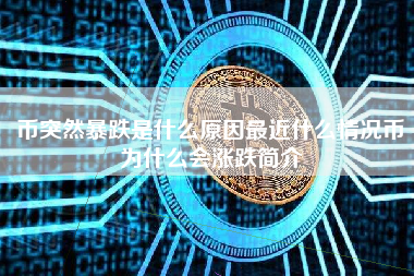 币突然暴跌是什么原因最近什么情况币为什么会涨跌简介