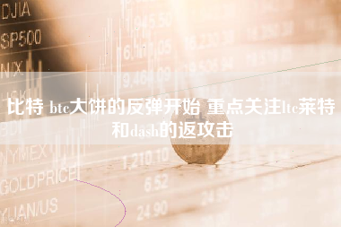 比特 btc大饼的反弹开始 重点关注ltc莱特 和dash的返攻击