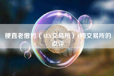 梗直老僧对（AEX交易所）A网交易所的点评