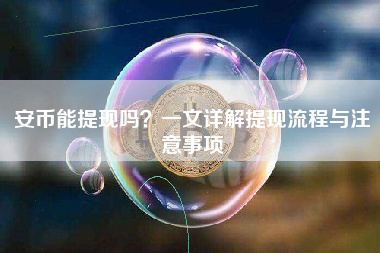 安币能提现吗?一文详解提现流程与注意事项 安币能提现吗?一文详解提现流程与注意事项