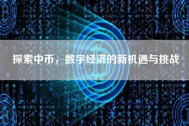 探索中币,数字经济的新机遇与挑战 探索中币,数字经济的新机遇与挑战