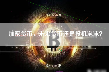 加密货币，未来货币还是投机泡沫？