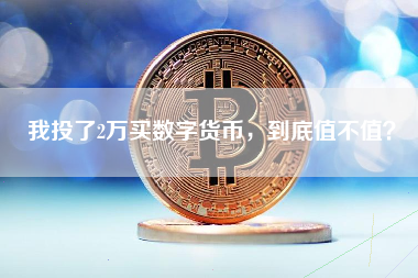 我投了2万买数字货币，到底值不值？