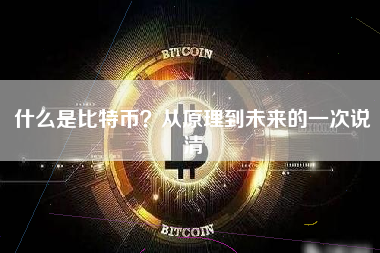 什么是比特币？从原理到未来的一次说清