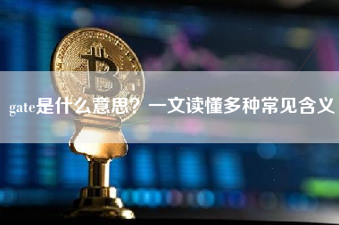 gate是什么意思？一文读懂多种常见含义
