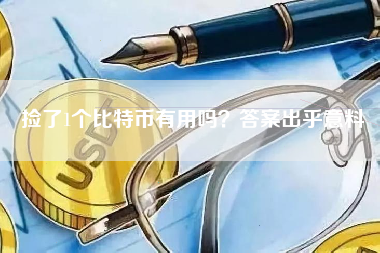 捡了1个比特币有用吗?答案出乎意料 捡了1个比特币有用吗?答案出乎意料