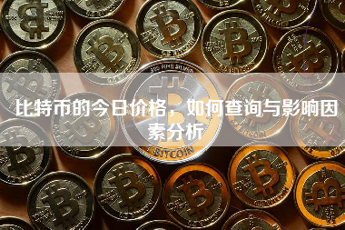 比特币的今日价格，如何查询与影响因素分析