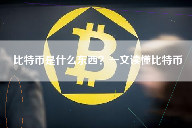 比特币是什么东西？一文读懂比特币